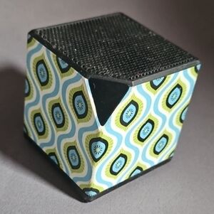 Triple C bluCUBE KIWI Bluetooth Speaker ASN124C40 Blue Green Peacock USA